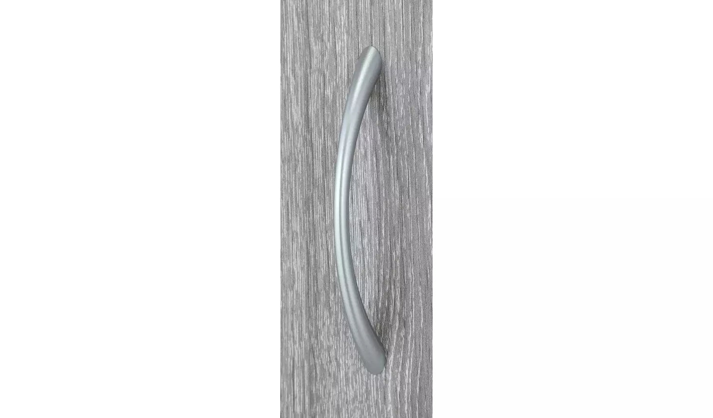 Seville 2 Door Open Shelf Wardrobe - Grey Oak Effect